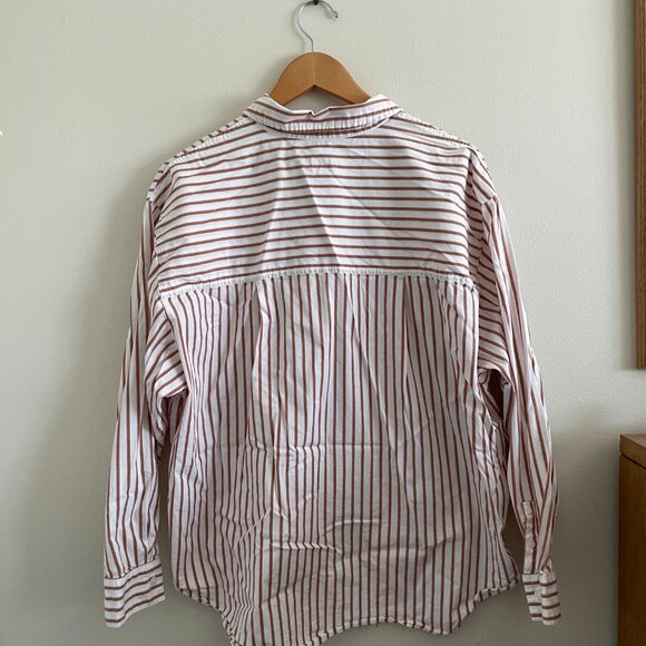 A New Day Oversized Striped Button Down - Picture 6 of 8